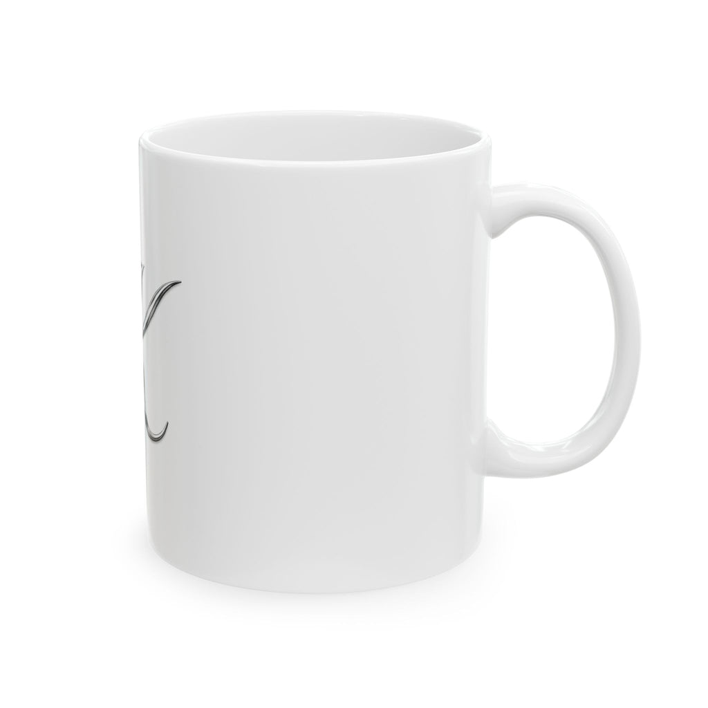 Signature 'K' Ceramic Mug (11oz, 15oz)